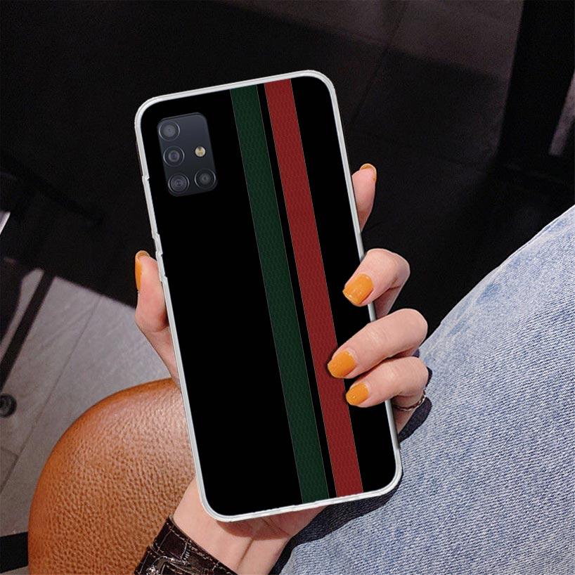 Luxus Sportlinie Coole Streifen Handyhülle Für Samsung Galaxy A52 A32 A22 A12 A51 A31 A50S A30S A20S A10S Note 20 Ultra 10 Plus