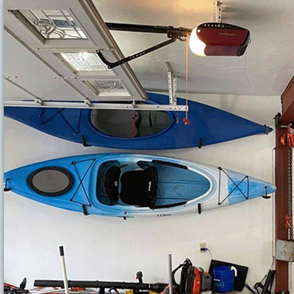 Multipurpose Kayak Hanger Wall Mounted Garage Kayak Storage Hook Hanger Tool Kayak Rack  Snowboard