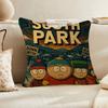 Cartoon Anime Funny South ParkP Pillow Pillow Cushion Cover Pillowcase Living Room Sofa Home Decor Customized