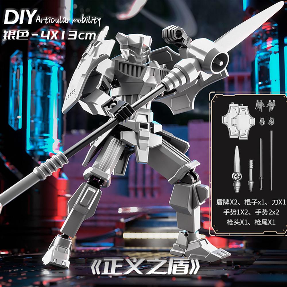 2026 hot Multi-Jointed Movable Shapeshift Robot 3D Printed Mannequin Dummy 13 Action Figure Full Body Movable Robot Parent Games