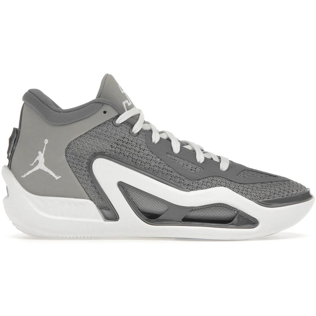 

Новые мужские баскетбольные кроссовки Jordan Tatum 1 PF с круглым носком, удобные, нескользящие, средней высоты, DZ3330-002 44