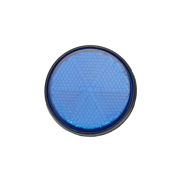 

Круглый отражатель для мотоцикла, электромобиля, велосипеда, водонепроницаемый, пылезащитный, ночной предупреждающий отражатель, крепление шестигранным винтом 6 мм синий