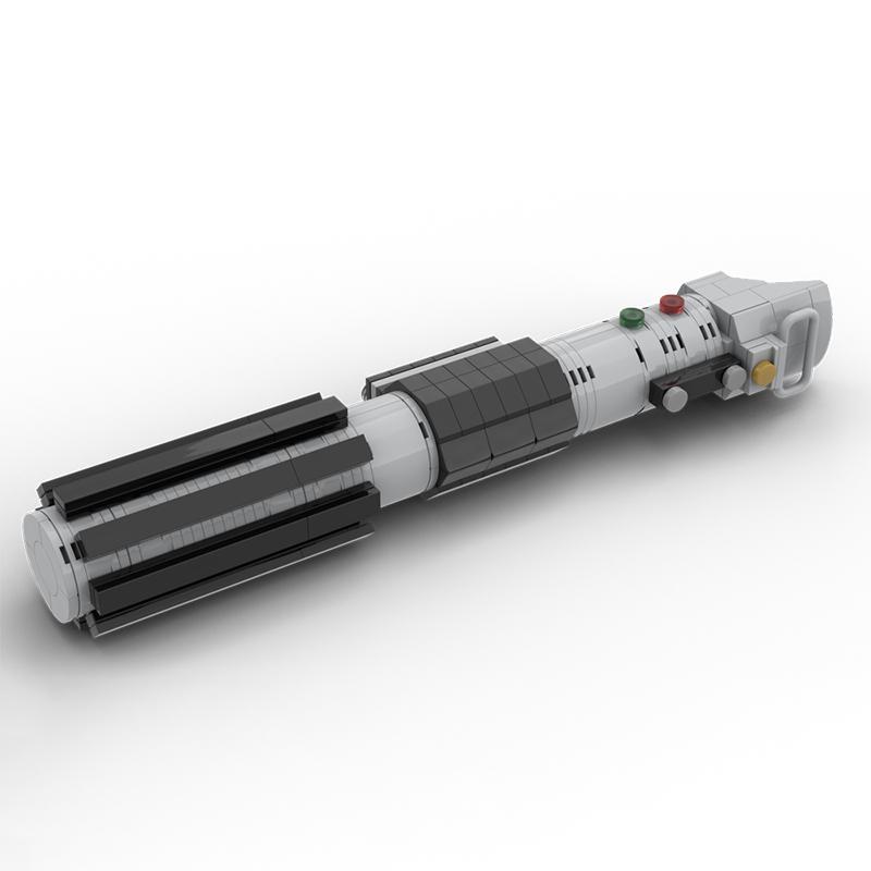 Model Space Movie Figures Weapon Lightsaber Hilt Sets Building Blocks Toys for Children Gift