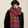 Plush Scarf Women's New Winter Models, High-end Sense, Autumn and Winter Korean Style, Thickened Warm Atmosphere, Scarf Ins Wind