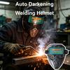 Head-mounted Welder Mask Detachable Welding Face Shield Auto Darkening Welding Helmet  Face Safety