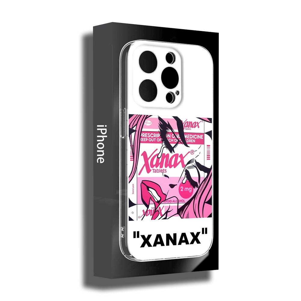 PARA iPhone 14 Funda de Teléfono PARA iPhone 14 11 12 Pro 8 7 Plus X Pro MAX 12 MINI XR XS 13 14 Patrón XANAXS Fundas de Teléfono Silicona