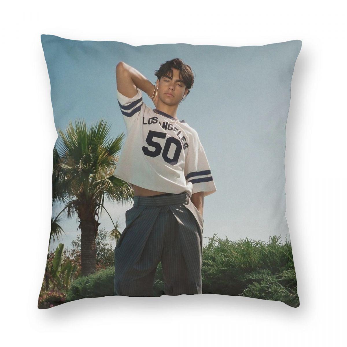 

Malachi Barton Pillowcase Printing Polyester Cushion Cover Decorations Pillow Case Cover Home Zippered 40X40cm 12x12Inch