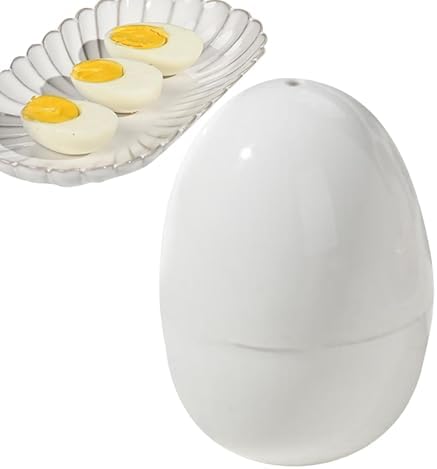 Microwave Egg Cooker for 4 Eggs | Healthy & Safe Breakfast Egg Steamer | Ideal Container for Cooking, Serving & Storing