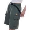 Anta Outdoor Series Solid Color Breathable Versatile Casual Five-Point Shorts Women shorts Seaweed-Green 962526502-2