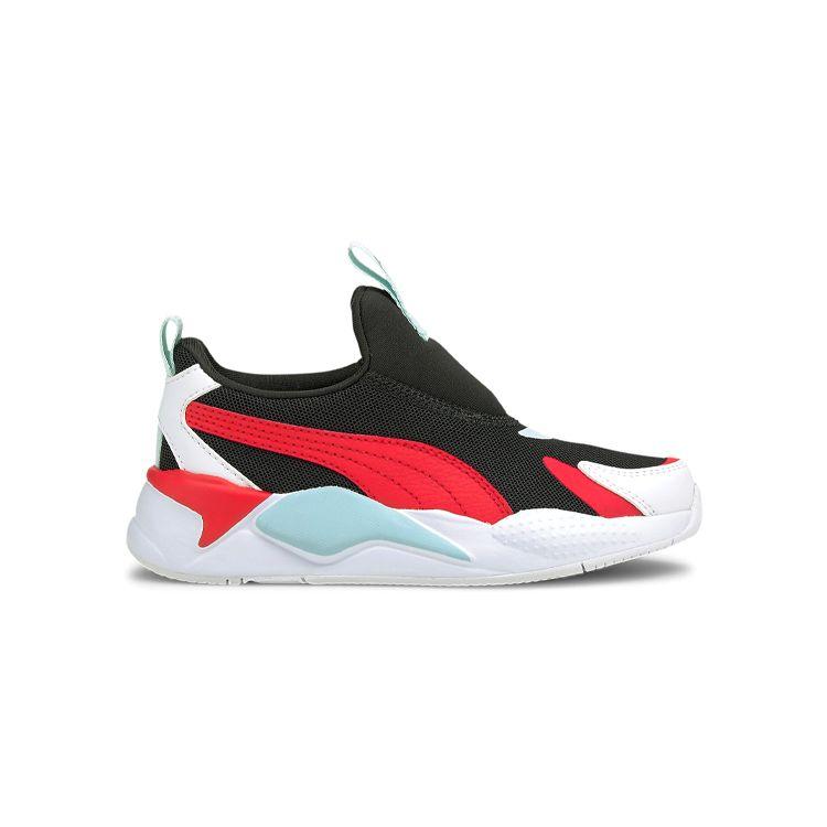 Puma Rs-X Slip-On Comfortable Classic Simple Sports American Retro Fashion Trend Campus Shock Absorption Support Low Top Kids Casual Shoes 309676-01
