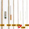 Natural Unbleached Jute Rope 50/80/100m Twine 1-2mm for Crafts Gift Wrapping Garden Tying Home Decor Wedding & Party Decoration