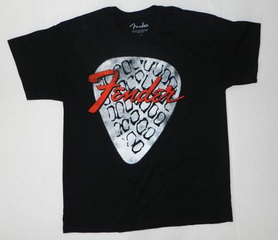 Fender Pick Classic 100% Cotton T-shirt Mens Tees Top New