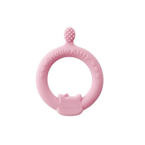 Baby Teether, Wrist Teether, Silicone Baby Teether, Anti-sucking Hand, Hello Kitty, 1 Piece, Korean Baby Products