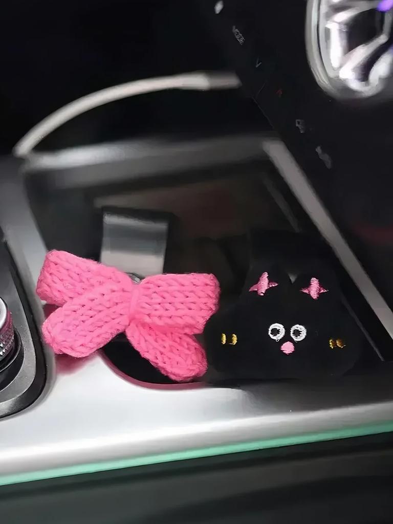 Pink Series Car Hook Seat Back Creative Cartoon Cute Multifunctional Car Hook Interior Decoration Products