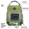 1PCS 20L Outdoor Camping Shower Bag Solar Heated Portable Bathing Bag Use Durable PVC Quick Heat-Up Outdoor Bath Water Bag