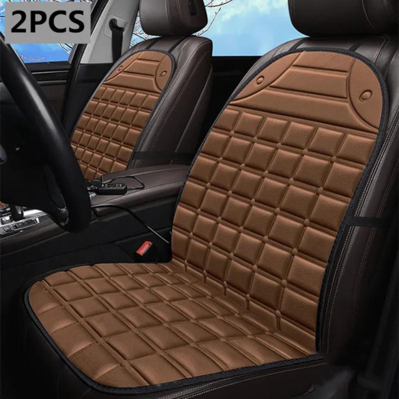 12V Heated Car Seat Cushion Cover, Warmer Pad, Winter Household Cushion, Universal Fit