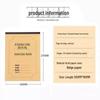 Language Text Workbook: Grades 3-6 Kraft Paper Practice Notebook for Students
