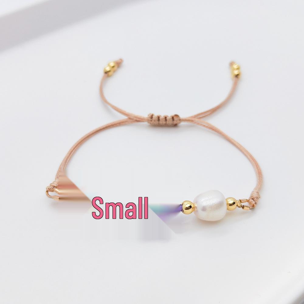 European and American Niche Vacation-Style Layered Women's Bracelet with Pearl, Beads, Smiley Face, and Pig Nose Chain
