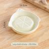 Cream Ceramic Garlic and Ginger Paste Grinder - Creative Kitchen Gadget for Children's Food Supplement