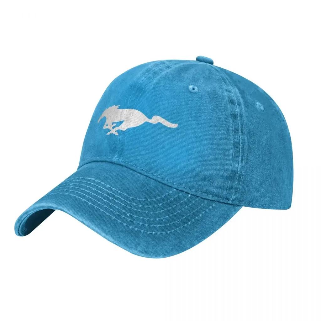 M-Mustangs Horse Summer Baseball Caps For Womens Unisex Male Beach Sunscreen Hats Snapback Cap
