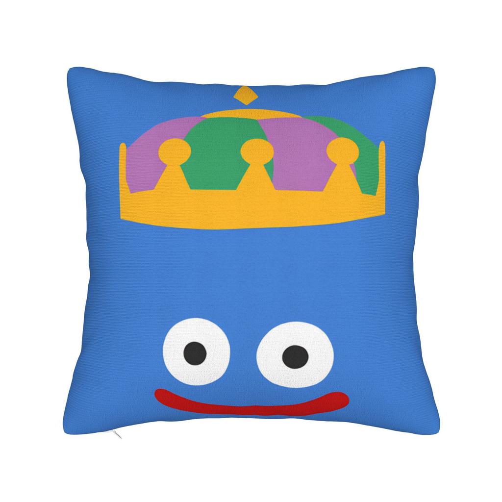 Anime D-Dragon q-Quest Slime Pillow Cover  Funny Pillow Case For Sofa Home Decor Comfy Cushion Cover Gift