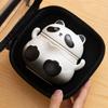 Panda travel tea set outdoor portable express cup set carry-on storage bag company activities store gifts