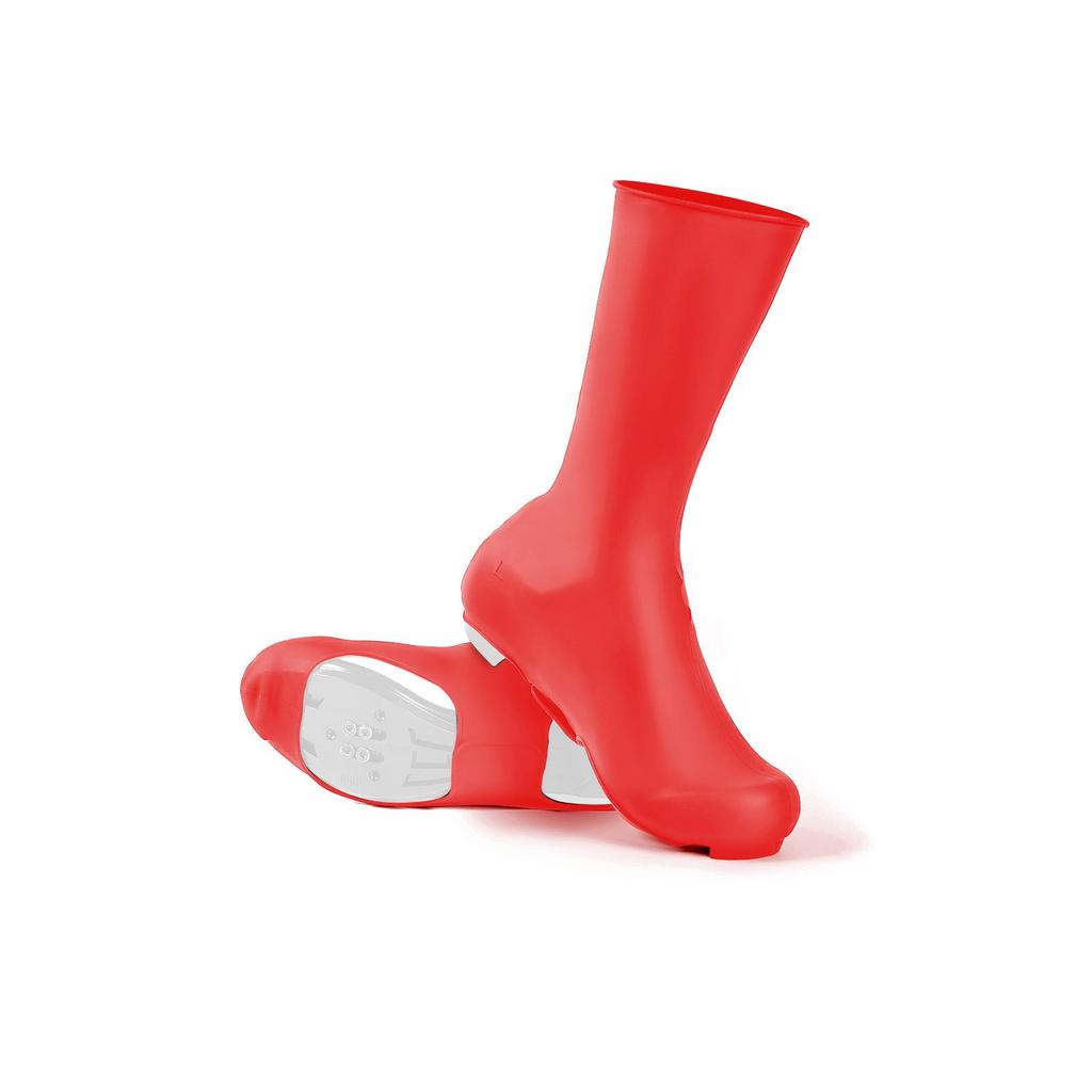 Non-Slip Windproof Waterproof Cycling Shoe Covers - Warm, Low Wind Resistance, Long Tube Silicone Design