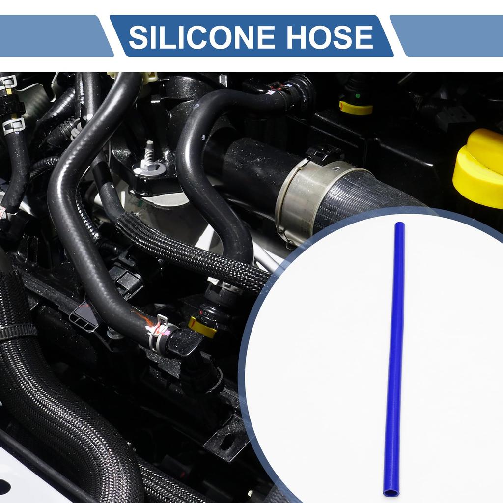 X AUTOHAUX Silicone Hose, Silicone Tube, Intercooler, Intake Pipe, Resistant Hose, Air Duct