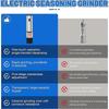 Electric Salt and Pepper Mills USB Rechargeable Spice Mill Electric with 80ml Container,Adjustable Coarseness