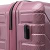 Set of 3 Wings Crake Polycarbonate 100% Rose Gold Suitcases