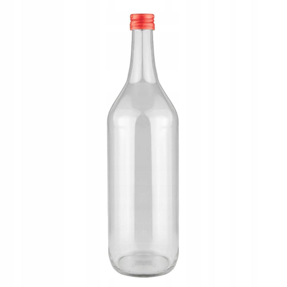 MONOPOL 1L Bottle Glass Bottles FOR VODKA ALCOHOL LIQUEURS JUICE