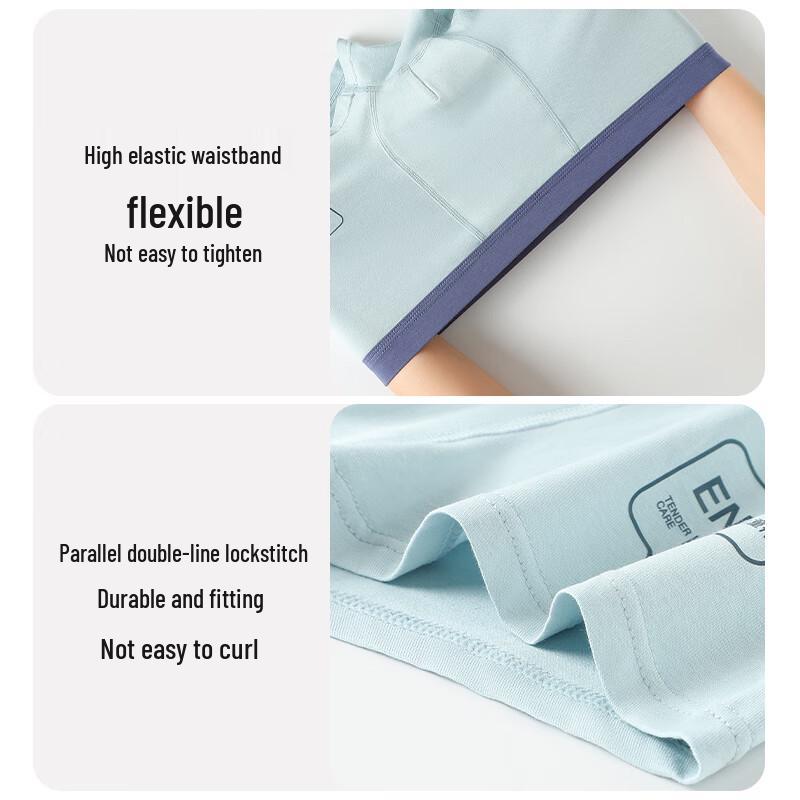 Langsha Boys' Antibacterial Boxer Briefs