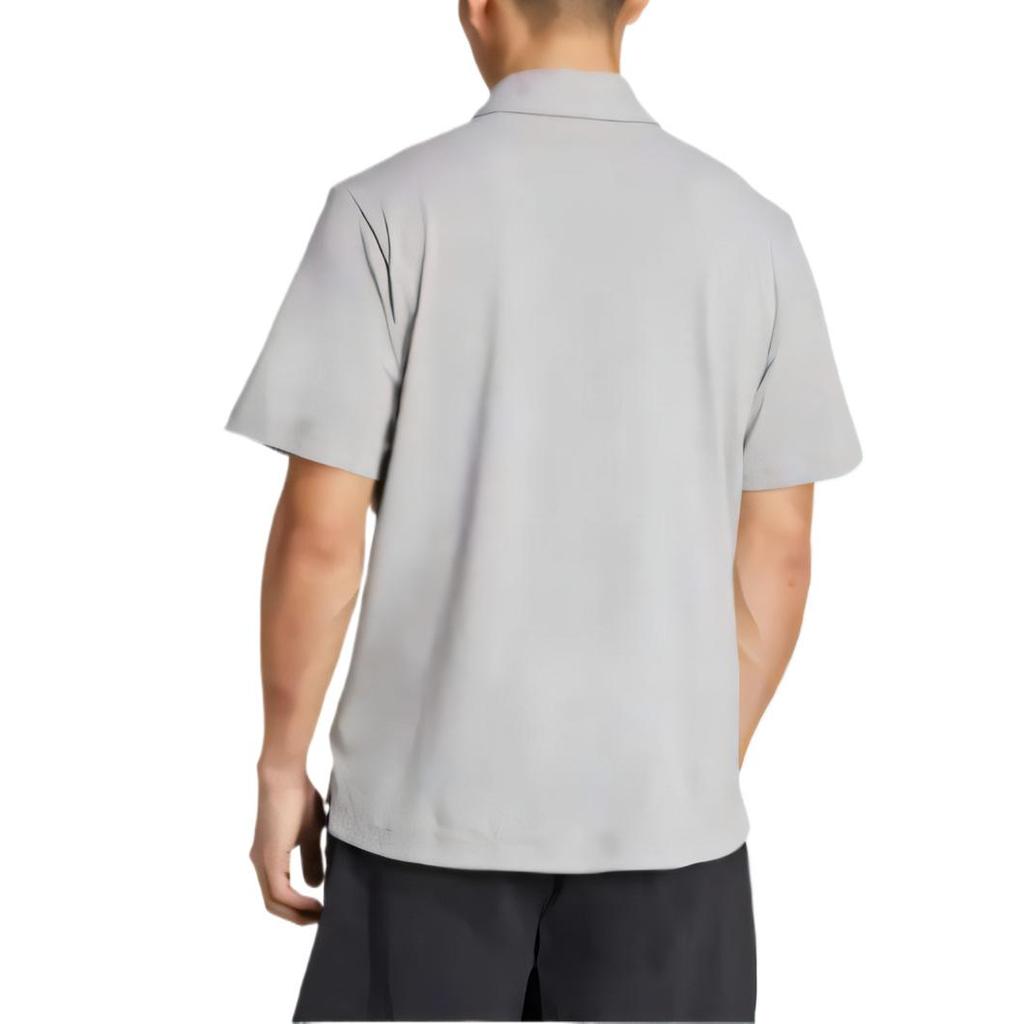 Adidas TERREX SS25 Polo Shirt Men's Pure Gray JI8330