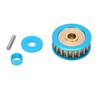 RC Belt Drive 18T Aluminum Alloy Upgrade Part 54450 Pulley Gear for Tamiya TA06 XV01 1 10 RC Car