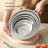 Pure Titanium Round Camping & Dinner Plate, 21cm