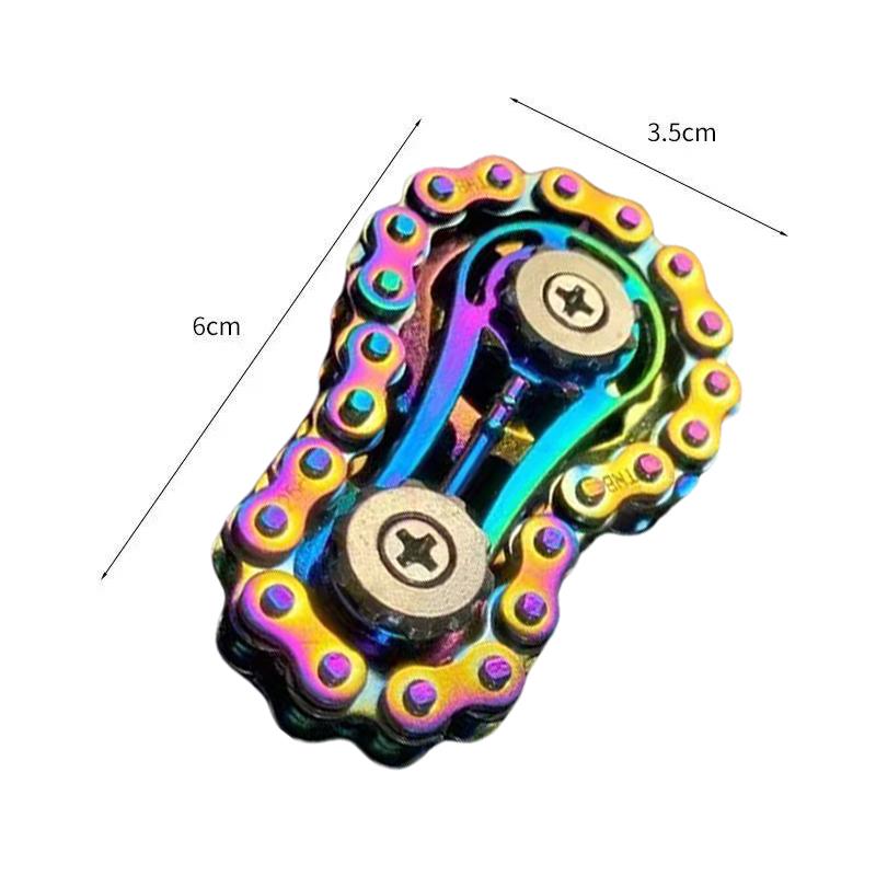 

Decompression Finger Sprocket Flywheel Antistress Relieve Anxiety Fingertip Gyro Spinner Stress Relief Gear Machinery Artifact