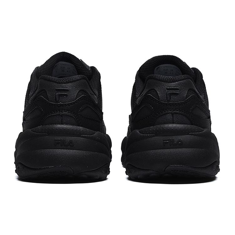 Fila Fusion Flash Sneakers 'Black Grey' Women's (Unisex) Casual Shoes T12W231117FBK