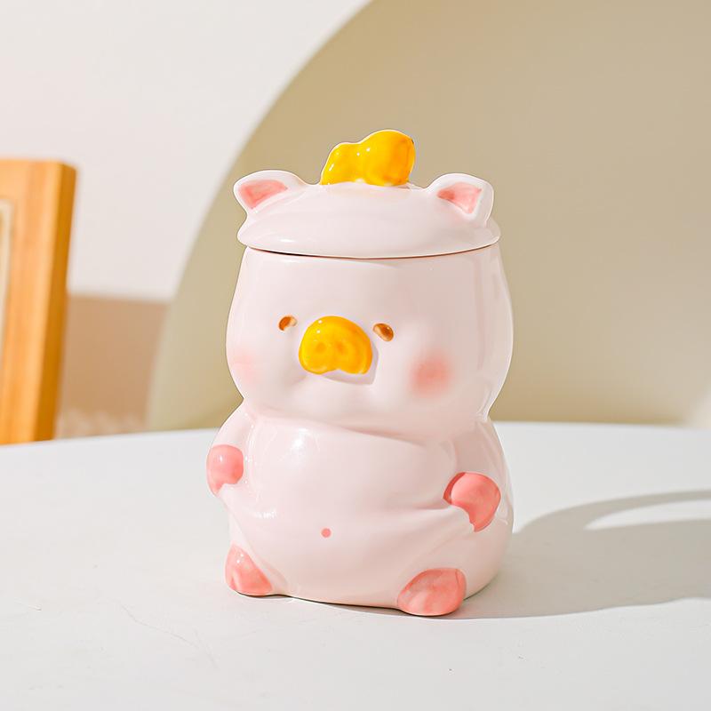 

Креативная милая мультяшная керамическая кружка в подарок, чашка для девочки, персонализированная кофейная чашка, чашка для воды, парная чашка, чашка для завтрака 301-400ml