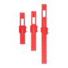 3Pcs Metal Slide Ruler Inch Metric Stop Marking T Type CNC Scribing Measuring Aluminum Woodworking R