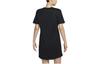 Nike T Shirts Women's Black Crew Neck Moderate Straight Fit FB8342-010