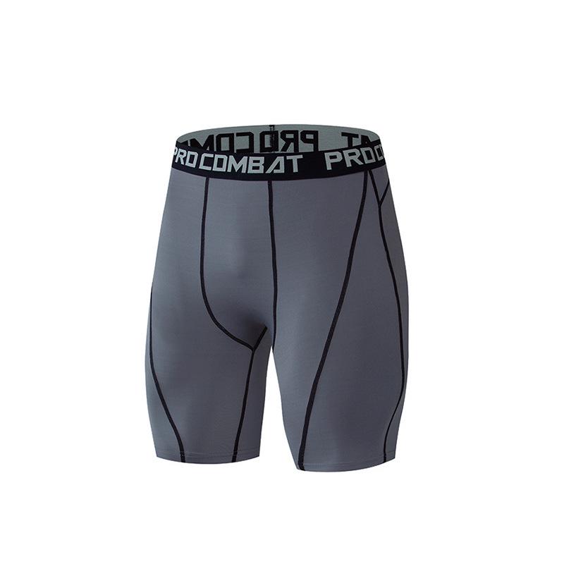 In-Stock Quick-Dry Anti-Chafe Compression Boxer Briefs for Fitness