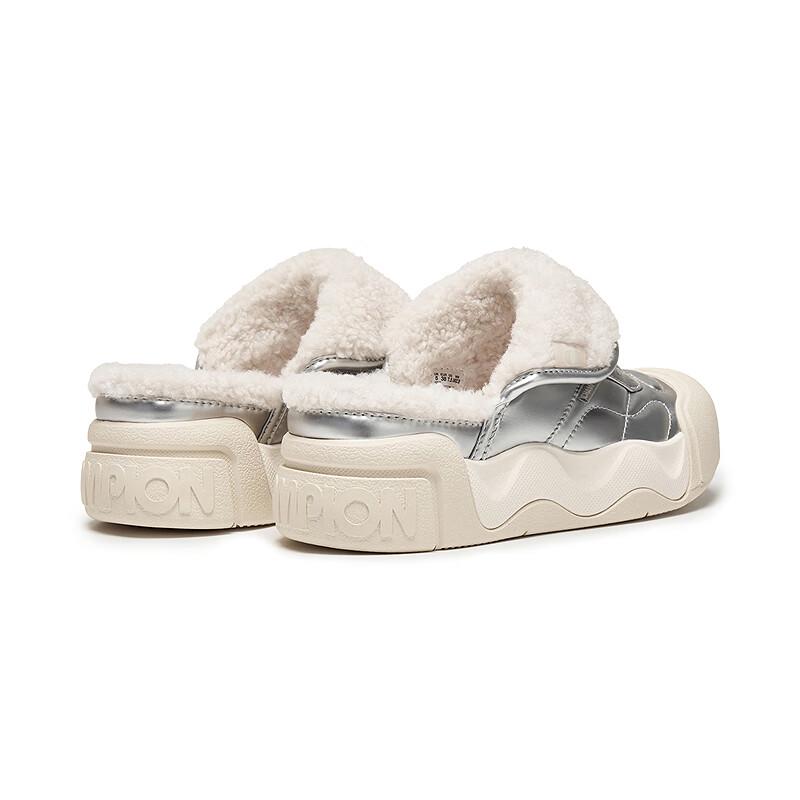 Champion נעלי בית סגורות מרופדות קטיפה, קולקציית סתיו/חורף 2025