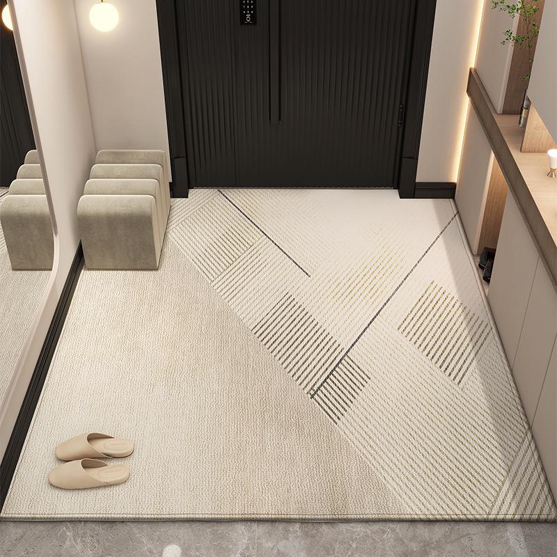 Home Door Floor Mat Household Can Be Cut High Entry Door Entrance Porch Floor Mat Non-Slip, Dirt-Resistant And Easy To Take Care Of Carpet Door Mat