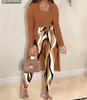Women's 3-Piece Fashion Sets with Printed Blouse, Pants, and Cardigan In Multiple Colors and Patterns