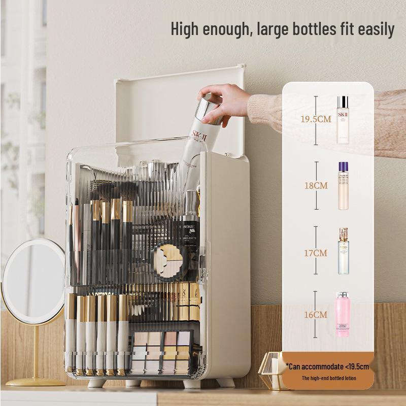 Scatola per Trucco Rossetto Haixing Antipolvere: Contenitore cosmetico in plastica di alta gamma per scrivania