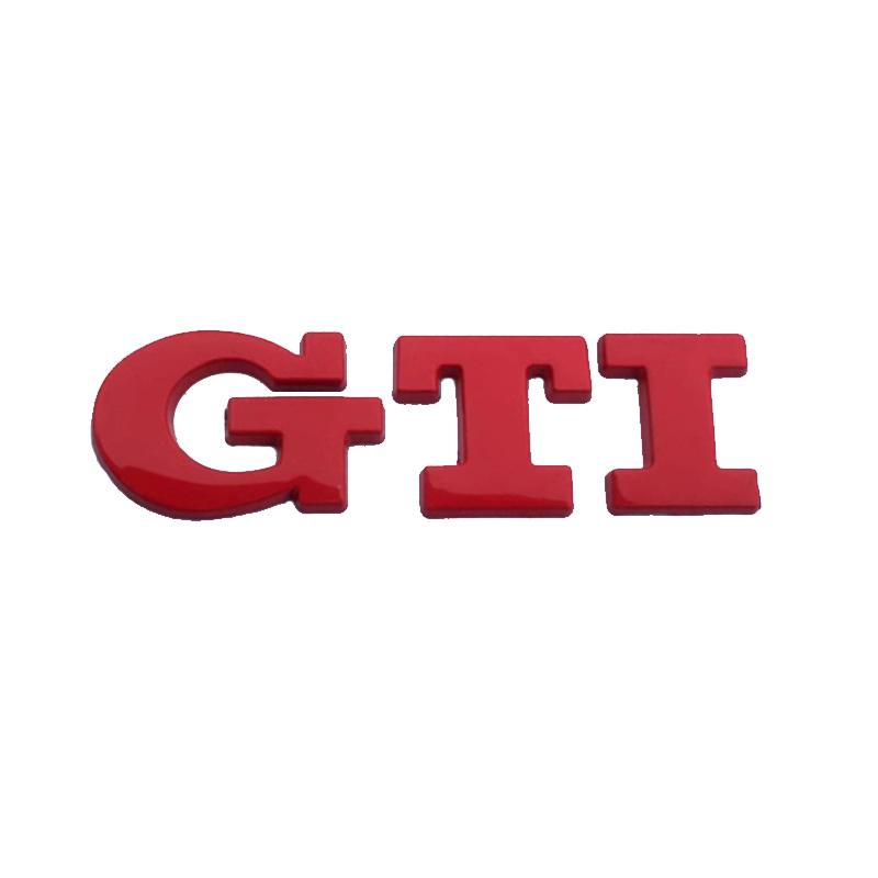 2026 Heiß Für VOLKSWAGEN VW 3D Metall Auto Kofferraum Aufkleber Kühlergrill Logo GTI Emblem Abzeichen Für Volkswagen Polo Golf 4 5 6 7 8 Mk4 Mk5 MK6