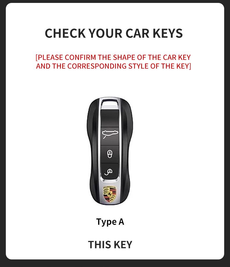 Pouzdro na klíče Porsche pro nové modely Cayenne, Macan, 718, Taycan, Panamera a 911