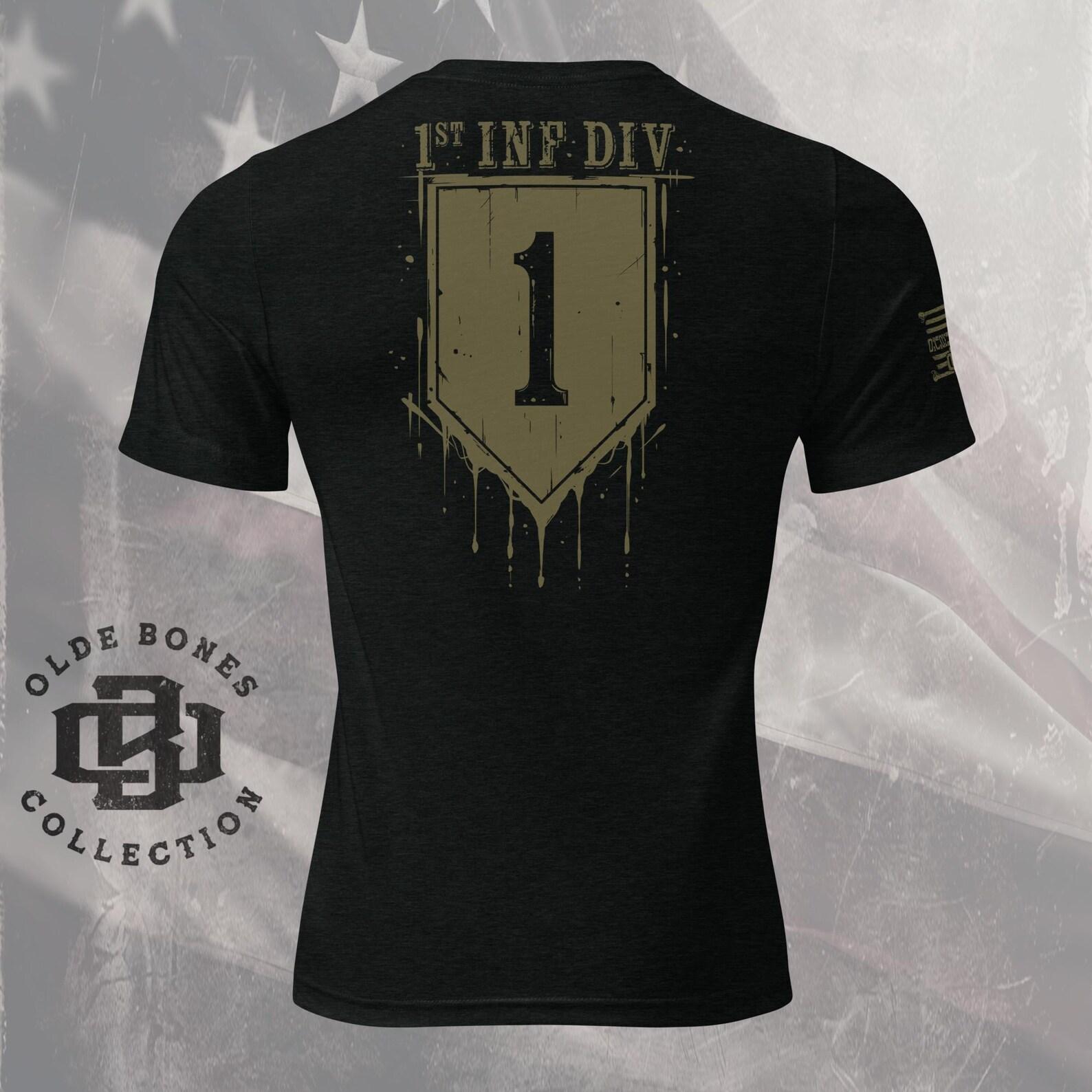Army 1st Infantry Division, Army T-Shirt, The Big Red One, US Army Veteran S