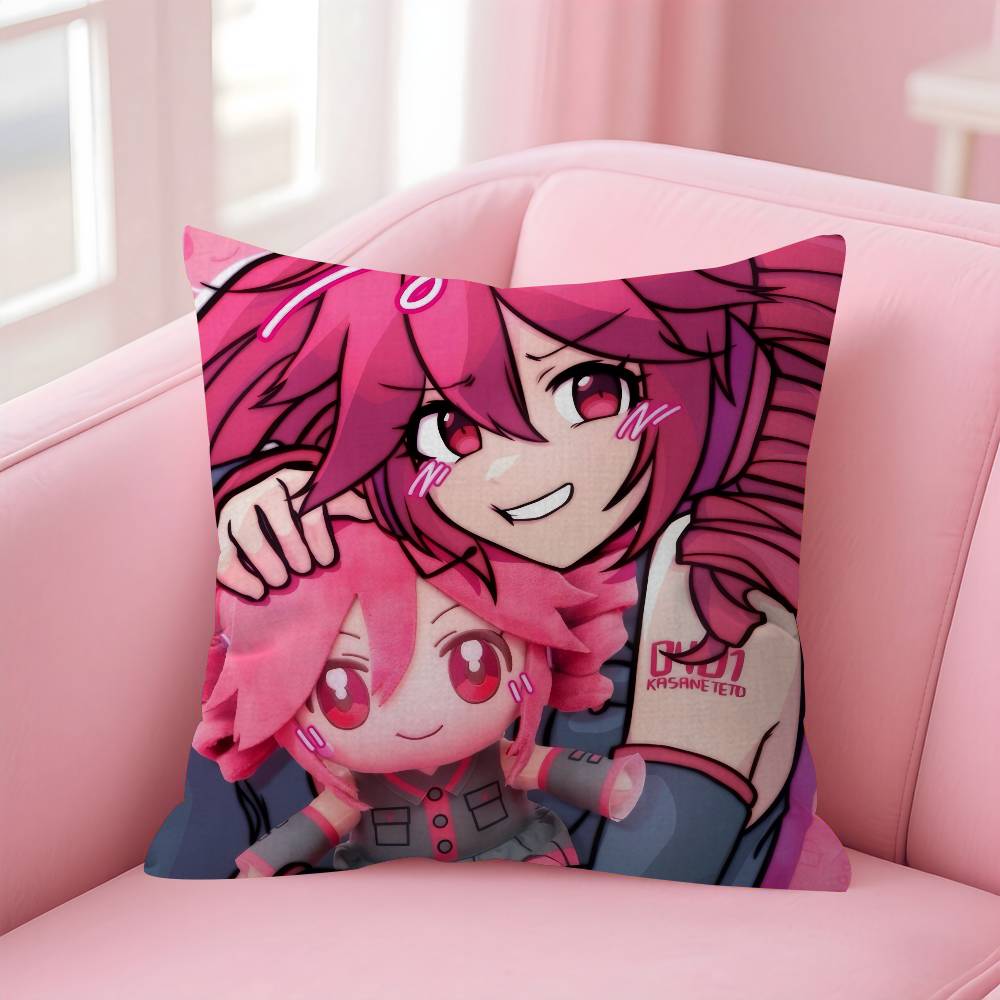 Cute KKasane singer TTetos   Cushion Cover Decorative Pillow Sofa Home Decor case pillow cases