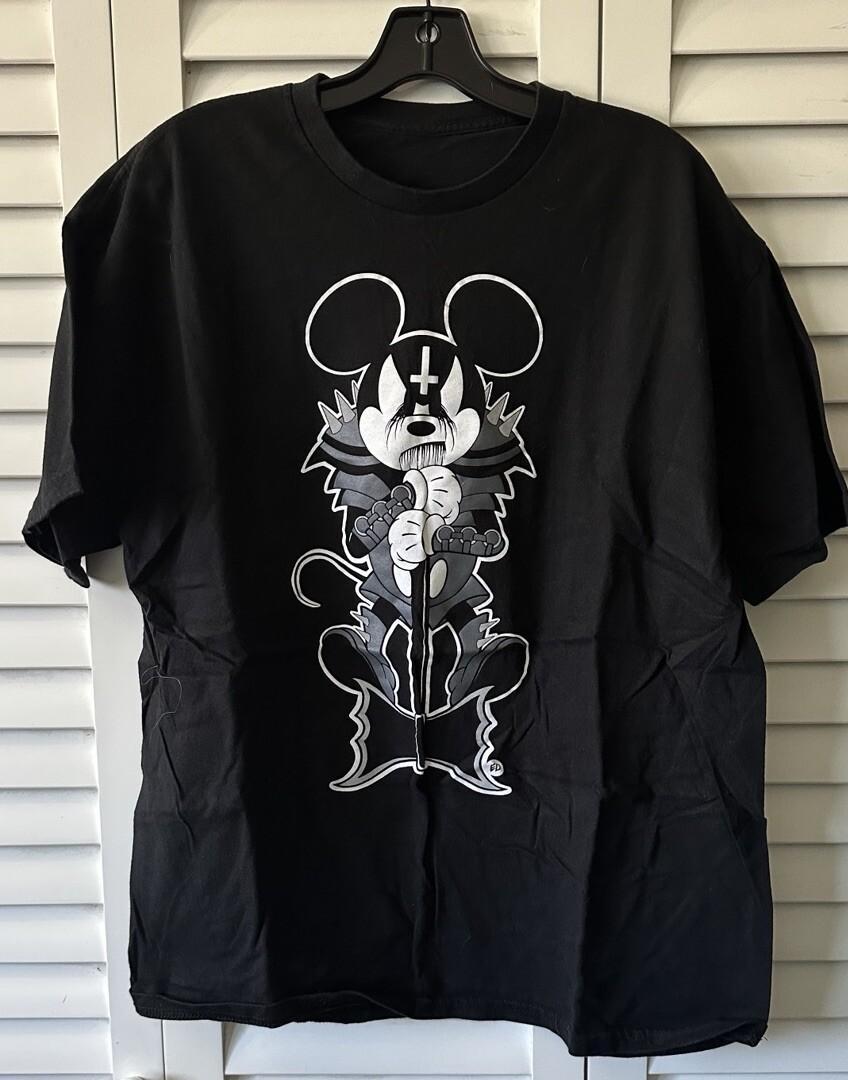 Black Metal Mickey T-shirt Large Abbath Immortal Bathory Mayhem Creepcake Unisex T-Shirt XXXL